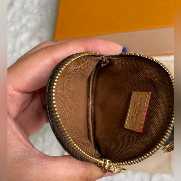 Louis Vuitton Monogram Khaki Green Multi Pochette Lanyard Key Holder 💚🤎 - Picture 7 of 16